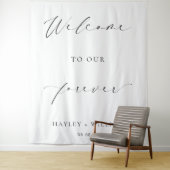 Ellesmere Welkom bij onze weelderige bruiloft Wandkleed (In situ)