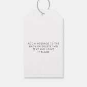 Ellesmere Wishing You A Lotto Love Bruiloft Cadeaulabel (Achterkant)