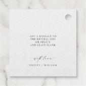 Ellesmere Zijn Favoriet Bedankjes Labels (Achterkant)