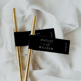 Ellesmere Zwarte Minimalistische Rieten Vlaggen Dr