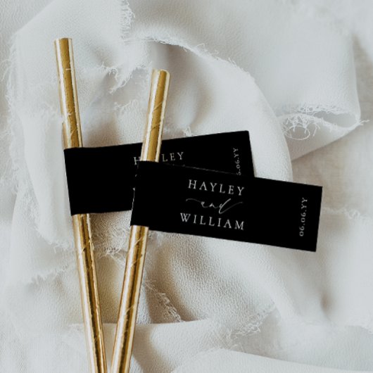 Ellesmere Zwarte Minimalistische Rieten Vlaggen Dr