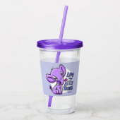 Elli: Hou van de kleine dingen Acryl Drinkbeker (Achterkant)