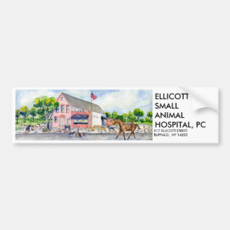 ellic. huisdieren herzien, ELLICOTTSMALLANIMALHOSP Bumpersticker