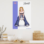 Ellice Matthews: Hawt? Poster (Keuken)