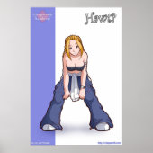 Ellice Matthews: Hawt? Poster (Voorkant)