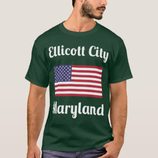 Ellicott City Maryland Stijlvolle Prints 2 T-shirt