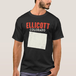 Ellicott Colorado Verenigde Staten Amerika Reizen  T-shirt