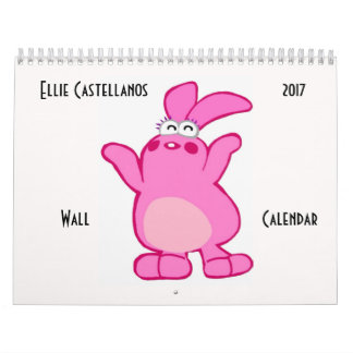 Ellie Castellanos Wall Calendar 2017 Kalender