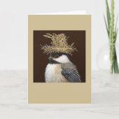 Ellie de chickadekaart kaart (Voorkant)