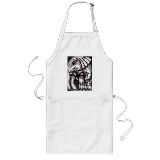 Ellie de Elephant Lang Schort (Voorkant)