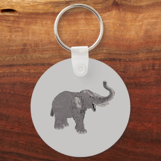 Ellie de Elephant Sleutelhanger (Voorkant)