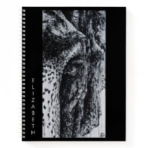 Ellie de Elephant Unique Wild Animal Portret Art