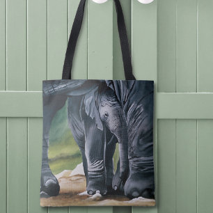 Ellie, de olifant tote bag