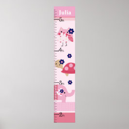 Ellie/Ella Elephant/Owl Growth Chart Keep at 8x44! Poster