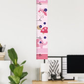 Ellie/Ella Elephant/Owl Growth Chart Keep at 8x44! Poster (Thuiskantoor)