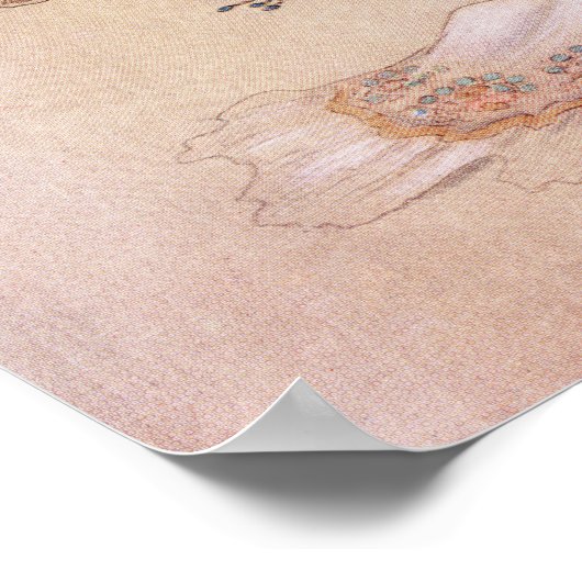 Ellie krijgt haar ogen door Warwick Goble Poster (Hoek)