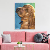 Ellie Mae Canvas Afdruk (Insitu (Woonkamer))