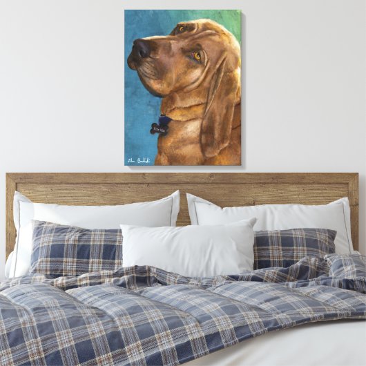 Ellie Mae Canvas Afdruk (Insitu (Slaapkamer))