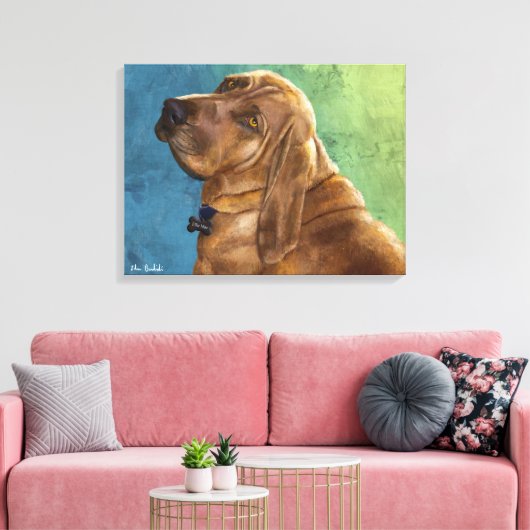 Ellie Mae Canvas Afdruk (Insitu (Woonkamer))