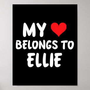 Ellie - Mijn hart behoort aan Ellie - Liefde Poster