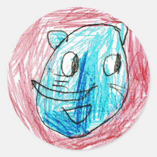 Ellie: Ronde Sticker