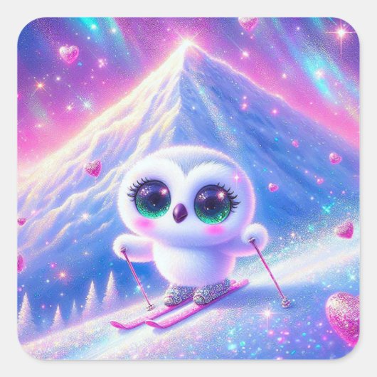 Ellie the Owl Stickers (Voorkant)