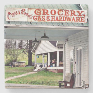 Ellijay, Georgia, appels, Crossroad,  bord Stenen Onderzetter