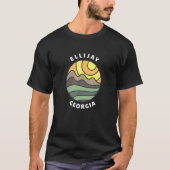 Ellijay Georgia Mountains Blue Ridge GA Vacation T-shirt (Voorkant)