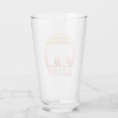 Ellijay Georgia Retro Beer Glas (Achterkant)