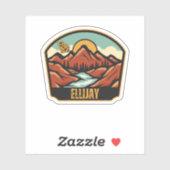 Ellijay, Georgia Sticker (Vel)