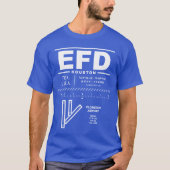 Ellington Airport EFD T-shirt (Voorkant)