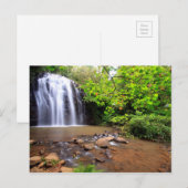 Ellinjaa waterfall, Australië Briefkaart (Voorkant / Achterkant)
