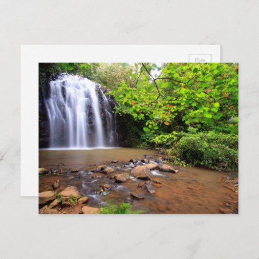 Ellinjaa waterfall, Australië Briefkaart (Voorkant / Achterkant)