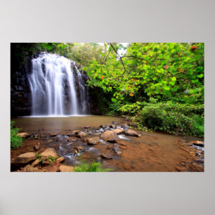 Ellinjaa waterfall, Australië Poster