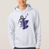 Elliot Clan Badge Adult Hoodie (Voorkant)