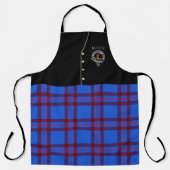 Elliot Clan Badge & Tartan Kilt Schort (Voorkant)