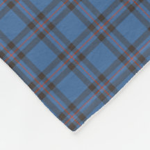 Elliot Clan Blue en Brown Tartan
