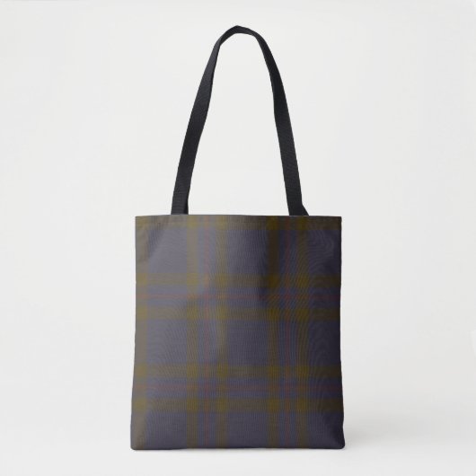 Elliot Clan Tartan Tote Bag (Voorkant)