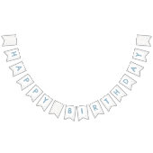 Elliot Confetti Waterverf Stippen Bunting Flag Vlaggetjes (Alle)