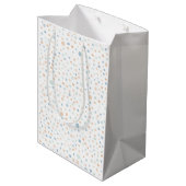 Elliot Confetti Waterverf Stippen Gift Bag Medium Cadeauzakje (Achterkant Gekanteld)