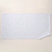 Elliot Confetti Waterverf Stippen Strandlaken (Voorkant)