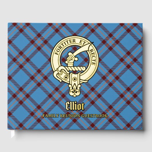 Elliot Family Reunion Gastenboek (Voorkant)