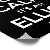 Elliot Gift Name Keep Calm Grappig Gepersonaliseer Poster (Hoek)