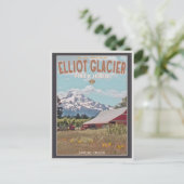 Elliot Glacier Public House Briefkaart (Staand voorkant)