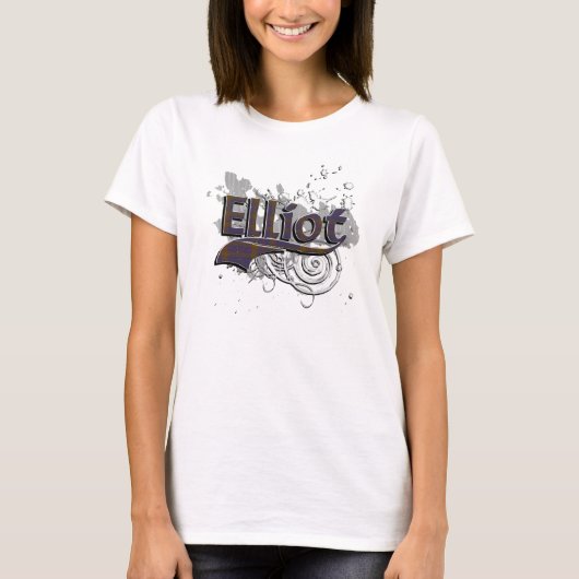 Elliot Grunge Tartan T-shirt (Voorkant)