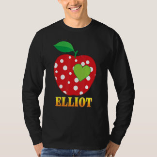 Elliot Love School Back To School Boy Kid Student  T-shirt