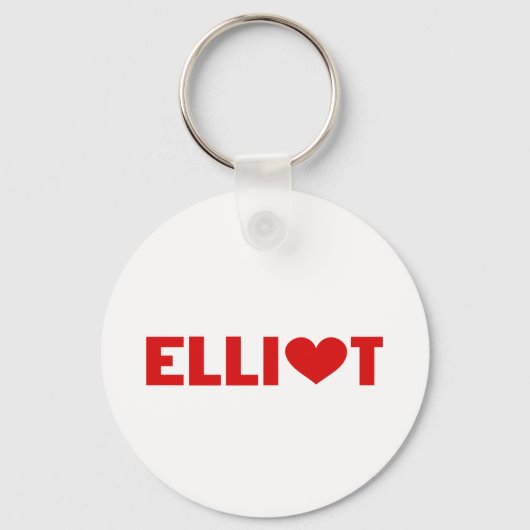 Elliot Love Sleutelhanger (Voorkant)