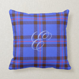 Elliot (modern) Tartan Monogram Kussen