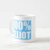 Elliot naam koffiemok (Voorkant links)