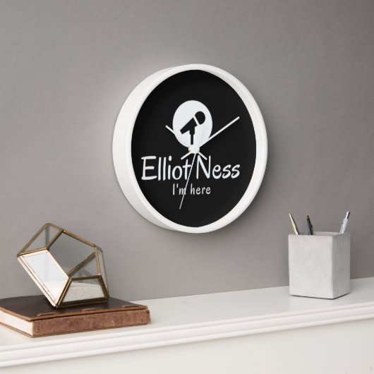 Elliot Ness Comedian Wall Clock (Kantoor)